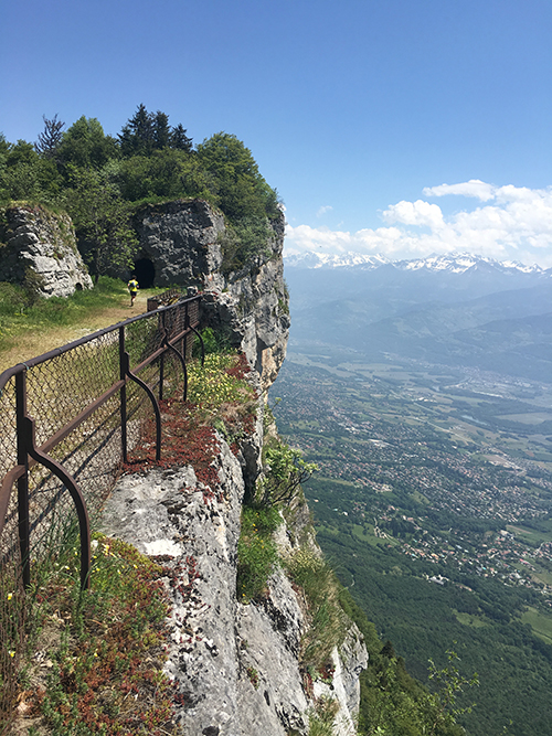 Hike in Grenoble. Ridge Line of St Eynard Ridge Line 2