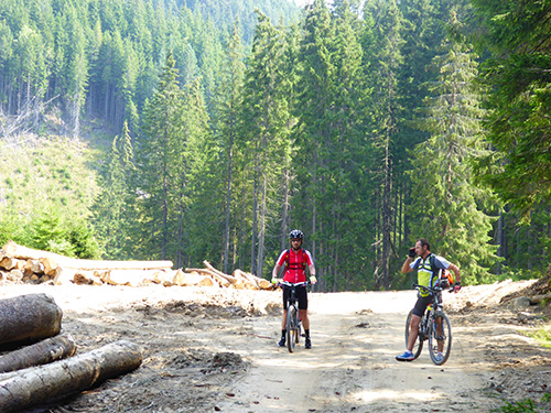 Explore Romania By Cycling. En route to Cabana. Explore Romania By Cycling. En route to Cabana.