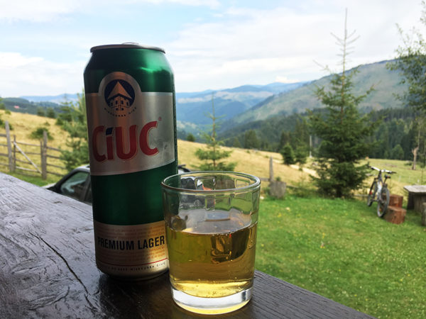 Ciuc beer. Recovery drink.