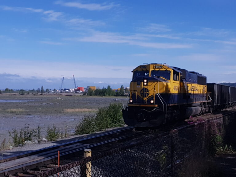 Alaska Railroad train